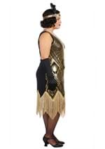 Plus Size Art Deco Flapper Costume for Women Alt 3