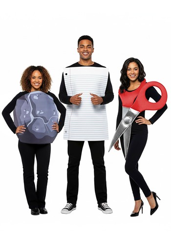 Rock Paper Scissor Costume Set for Adults