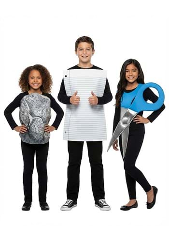 Child Rock Paper Scissor Costume Set