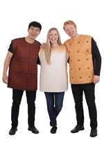 Adult S'mores Costume Set Alt 7
