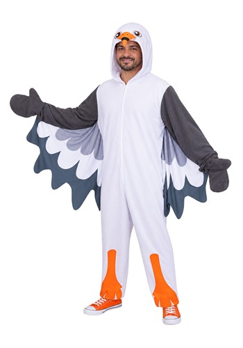 Adult Seagull Onesie Costume new