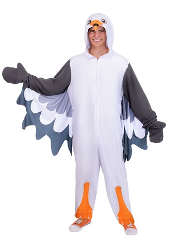 Adult Seagull Onesie Costume