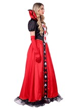 Womens Crimson Queen of Hearts Dress Costume Alt 4