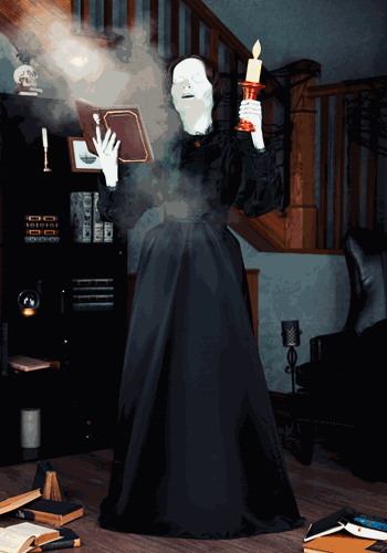 Animatronic Lorelai the Ghostly Librarian Decoration UPD