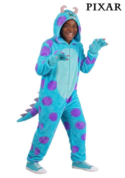 Kids Pixar Sulley Onesie Costume