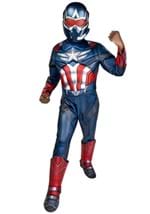 Boys Deluxe Captain America Sam Wilson Costume Alt 1