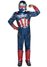 Boys Deluxe Captain America Sam Wilson Costume Alt 2