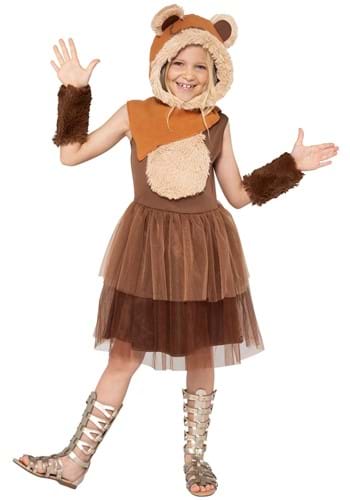Ewok Star Wars Girls Costume Dress