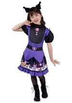 Kuromi Hello Kitty Girls Costume Dress Alt 1