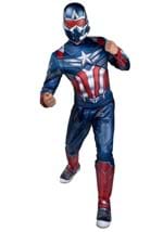 Deluxe Mens Captain America Sam Wilson Costume Alt 1
