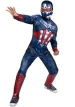 Deluxe Mens Captain America Sam Wilson Costume Alt 2