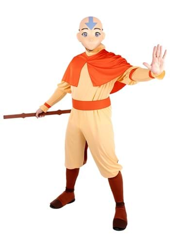 Deluxe Mens Aang Last Airbender Costume