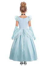 Girls Deluxe Disney Cinderella Dress Costume Alt 1