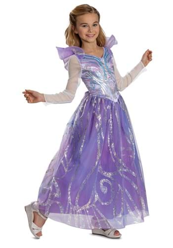 Deluxe Wicked Glinda For Good Costume for Girls
