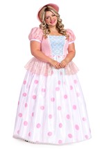 Plus Size Disney Pixar Toy Story Bo Peep Dress Costume Alt 1