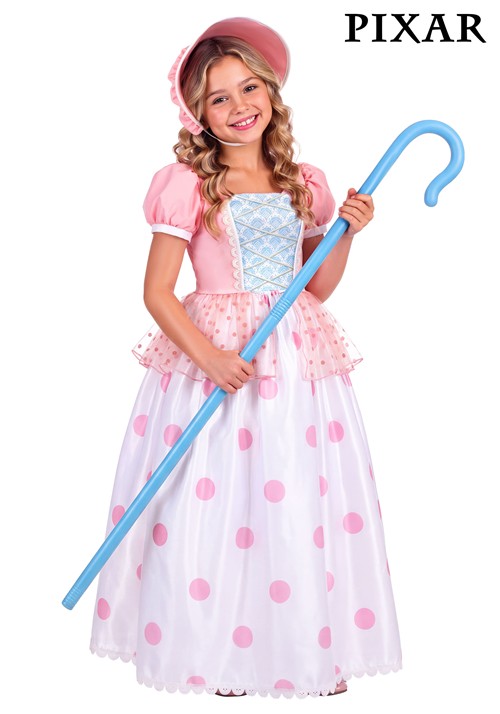 Girls Disney Pixar Toy Story Bo Peep Dress Costume