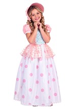 Girls Disney Pixar Toy Story Bo Peep Dress Costume Alt 1