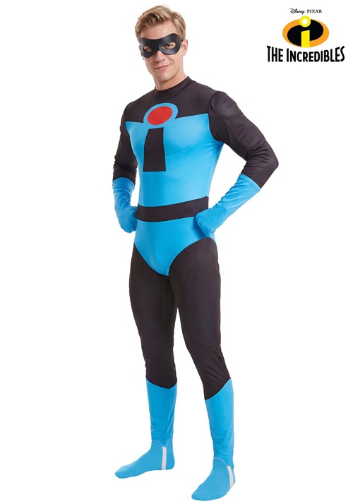 Pixar The Incredibles Men's Mr. Incredible Blue Suit Costume