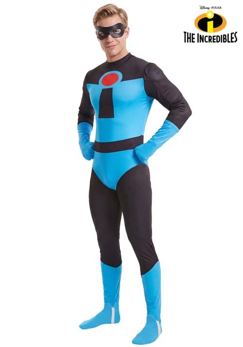 Pixar Incredibles Mens Mr Incredible Blue Suit Costume