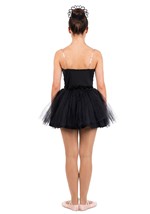 Womens Dancer Gothic Swan Costume Alt 1