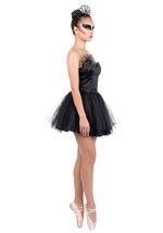 Womens Dancer Gothic Swan Costume Alt 3