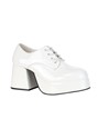 Mens Disco Pimp Costume White Shoes