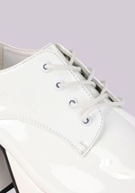 Mens Disco Pimp Costume White Shoes Alt 6
