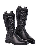 Men's Cowboy Black Costume Boots