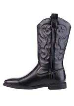 Men's Cowboy Black Costume Boots