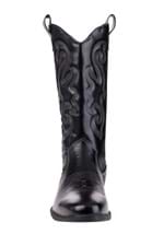 Mens Cowboy Black Costume Boots Alt 1