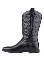 Mens Cowboy Black Costume Boots Alt 2