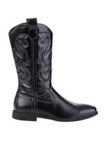 Mens Cowboy Black Costume Boots Alt 3