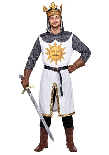 Quirky King Arthur Costume for Men