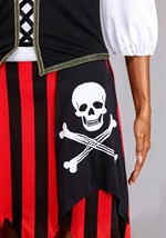 Womens Captain Corset Pirate Dress Costume Alt 5