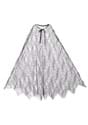 Adult Sheer Black Cobweb Costume Cape
