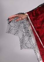 Adult Sheer Black Cobweb Costume Cape Alt 5