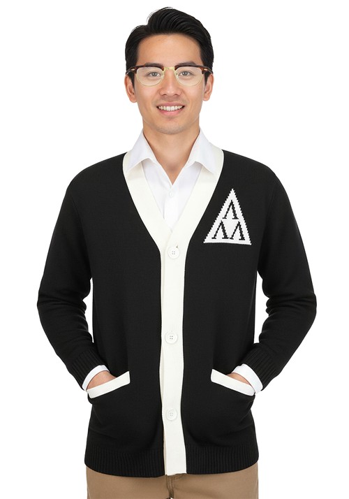 Geeky Fraternity Costume Sweater Mens