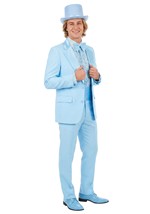 Mens Premium Dumb Dumber Harry Dunne Blue Costume Alt 1