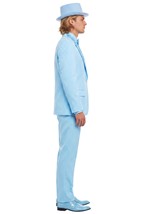 Mens Premium Dumb Dumber Harry Dunne Blue Costume Alt 4