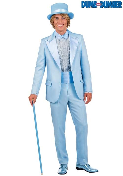 Mens Deluxe Dumb and Dumber Harry Blue Costume
