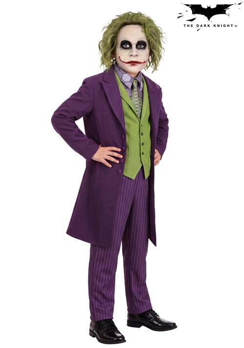 Kids Dark Knight Joker Costume