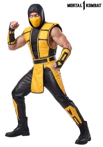 Mortal Kombat Scorpion Mens Costume