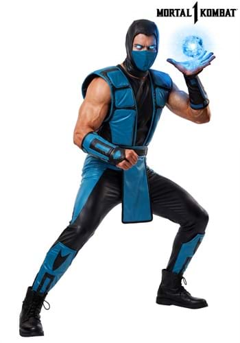 Mens Mortal Kombat SubZero Costume