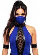Adult Kitana Mortal Kombat Costume Alt 8