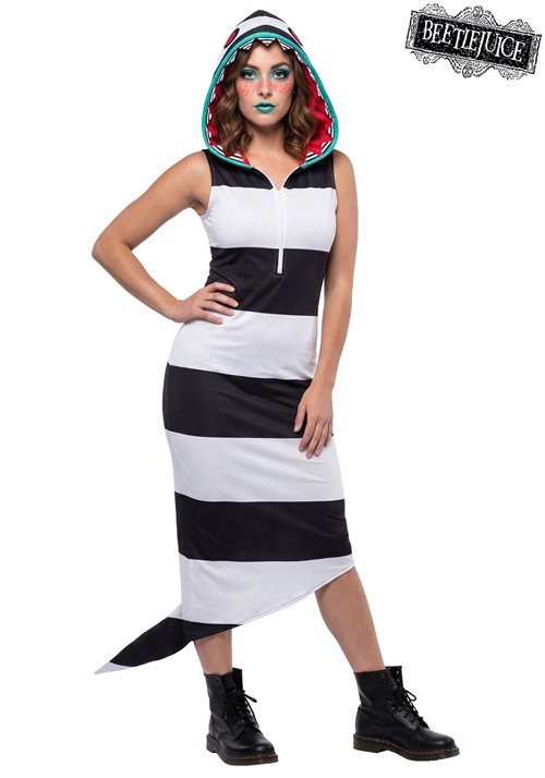 Womens Beetlejuice Sandworm Dress Costume