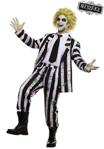 Mens Authentic Beetlejuice Costume