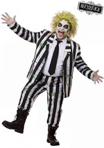 Plus Size Authentic Beetlejuice Mens Costume