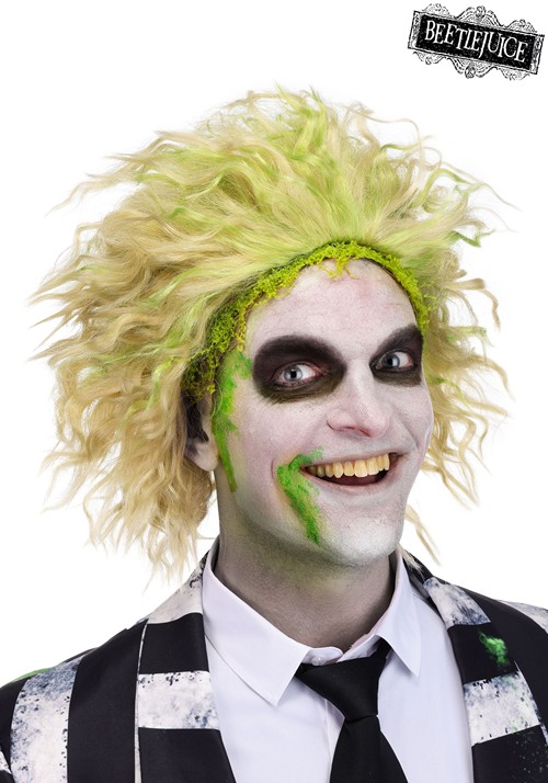 Adult Beetlejuice Costume Wig Cap