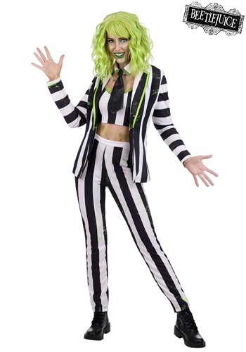 Womens Beetlejuice Suit Costume