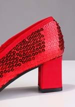 Red Sequin Womens Costume Shoes Alt 3